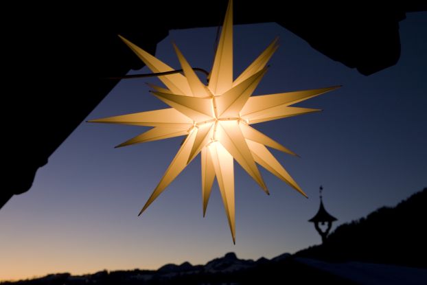 beleuchteter Stern, &copy; Hagedorn