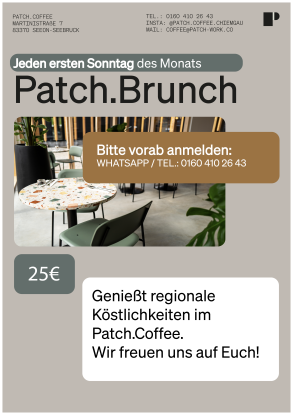 Brunch im Patch.Coffee Seeon, © Patch.Work